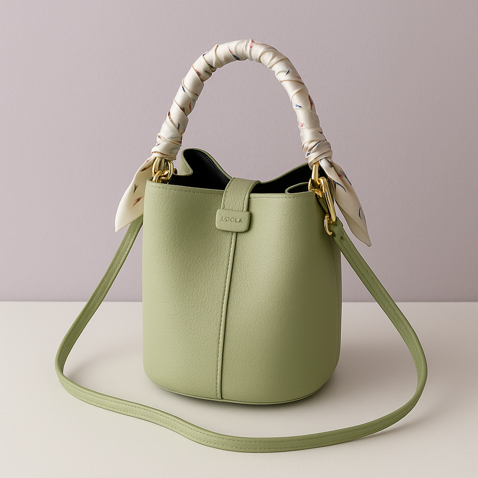 SASO Sac seau avec pochette