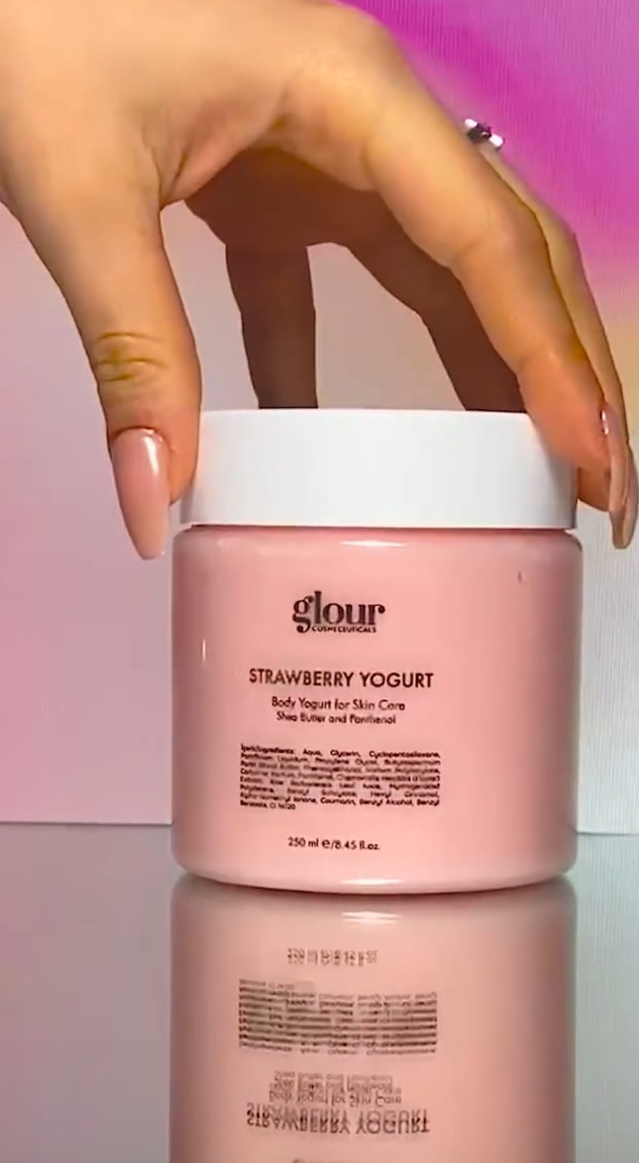 Crème corps parfumée Glour