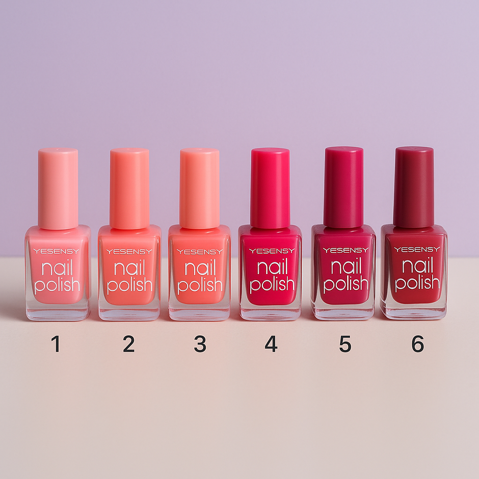 Vernis camaïeu de rose YESENSY