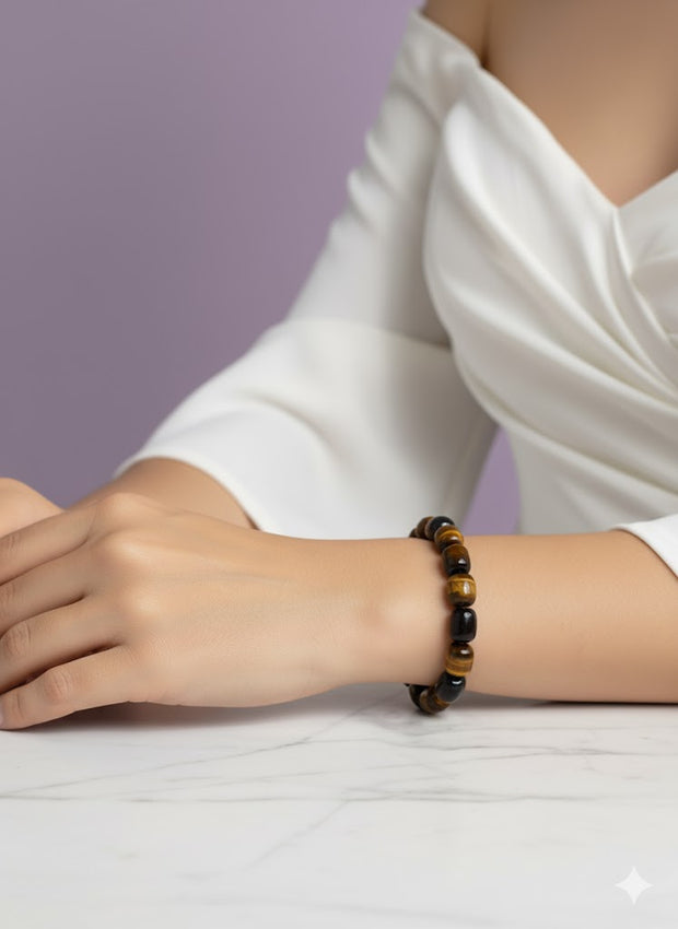 3OEILBRA Bracelet 3 oeils ovale