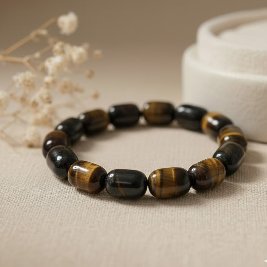 3OEILBRA Bracelet 3 oeils ovale
