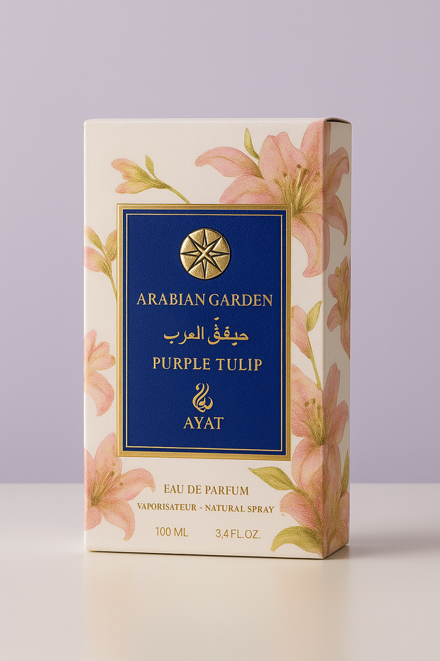 ARABIAN GARDEN PURPLE TULIPE AYAT