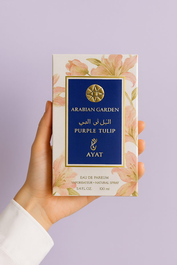 ARABIAN GARDEN PURPLE TULIPE AYAT