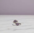 BAGTAN Bague tanzanite sertie de zircon argent 925