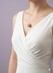 BOKUM Pendentif de kumsite en vermeil or 18k