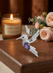 COLIDAD Pendentif colibri argent 925 améthyste