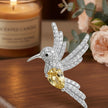 COLIDIA Pendentif colibri en argent 925 citrine