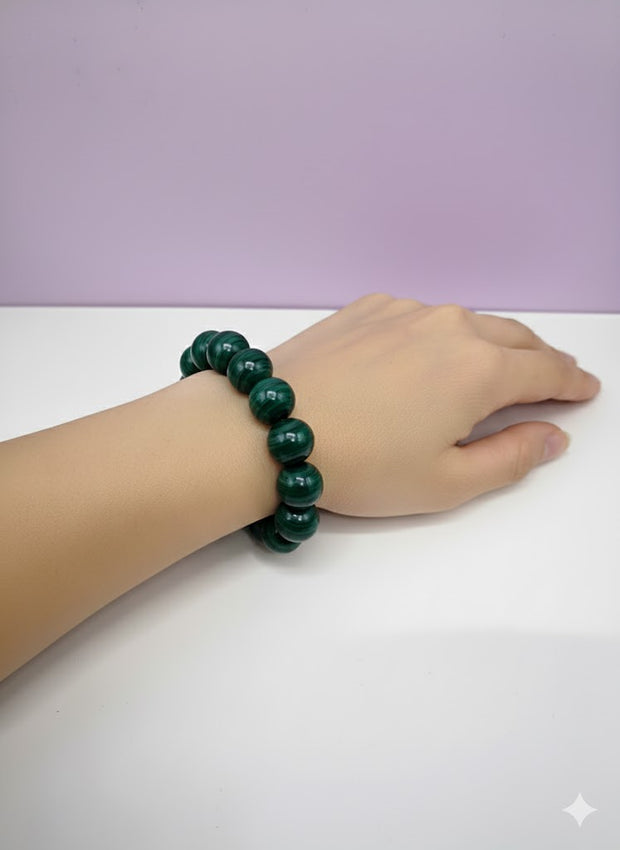 FORE Bracelet en bois vert forêt
