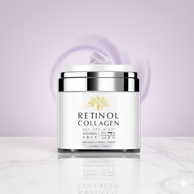 JJDCO Crème visage jour et nuit au rétinol collagen