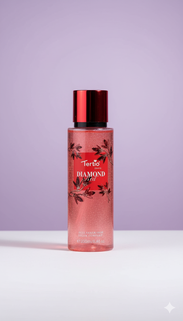 Brume huile scintillante parfumée diamond TERTIO