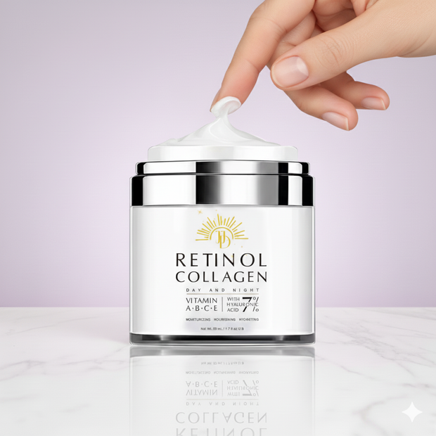 JJDCO Crème visage jour et nuit au rétinol collagen
