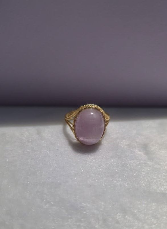 JARKUM Bague kumzite en vermeil or 18k