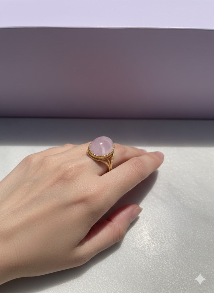 JARKUM Bague kumzite en vermeil or 18k