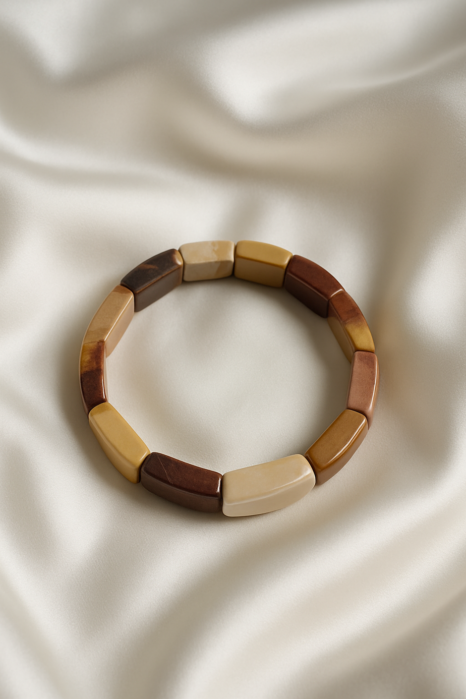 "MOOKA" Bracelet jonc mookaite