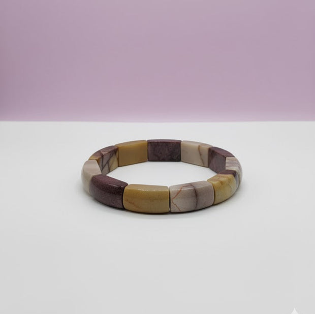 "MOOKA" Bracelet jonc mookaite