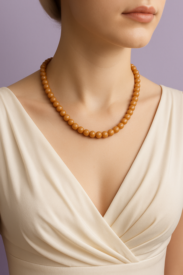 PELUPE Collier pierre de lune pêche