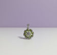 PENPEDOT Pendentif peridot sertie en argent 925