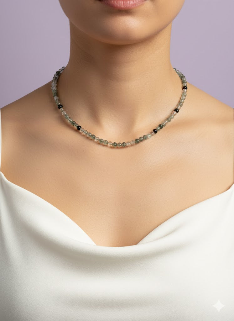 RUTICOVE COLLIER RUTILLE VERT