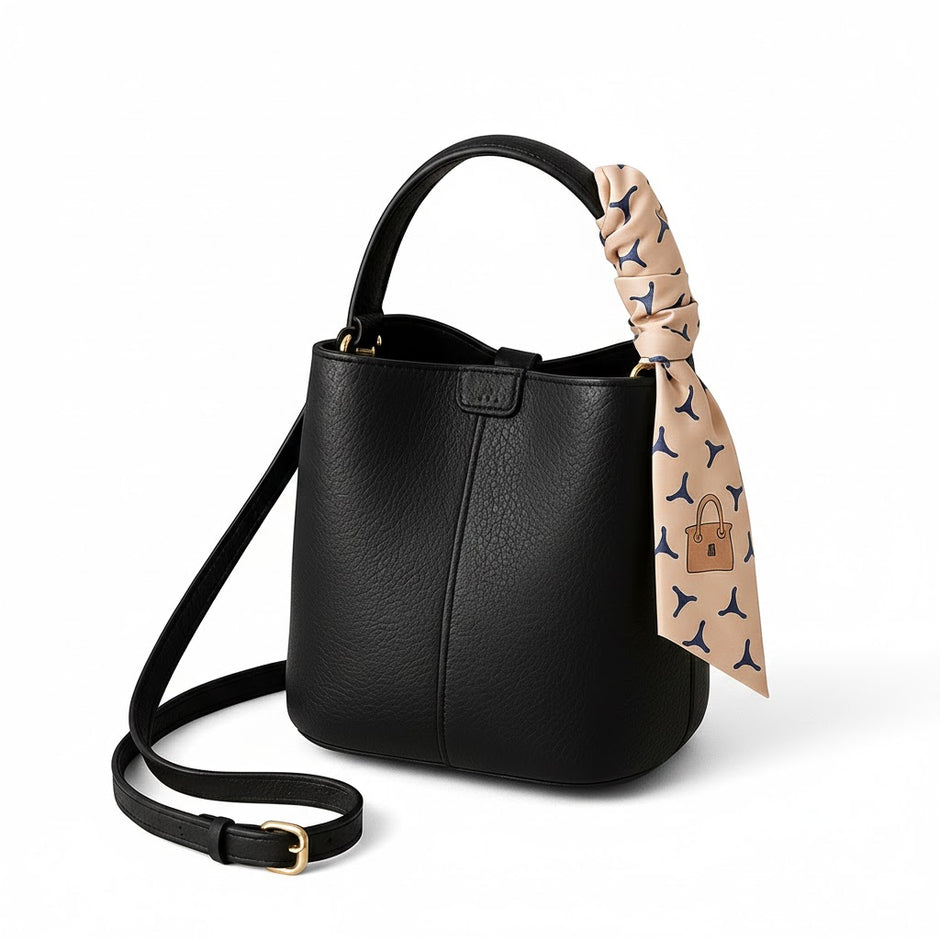 SASO Sac seau avec pochette