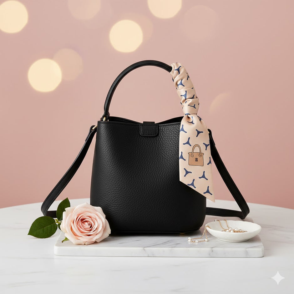SASO Sac seau avec pochette