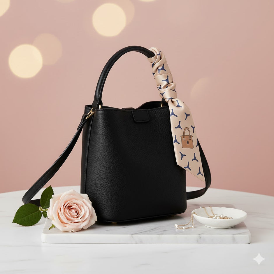 SASO Sac seau avec pochette