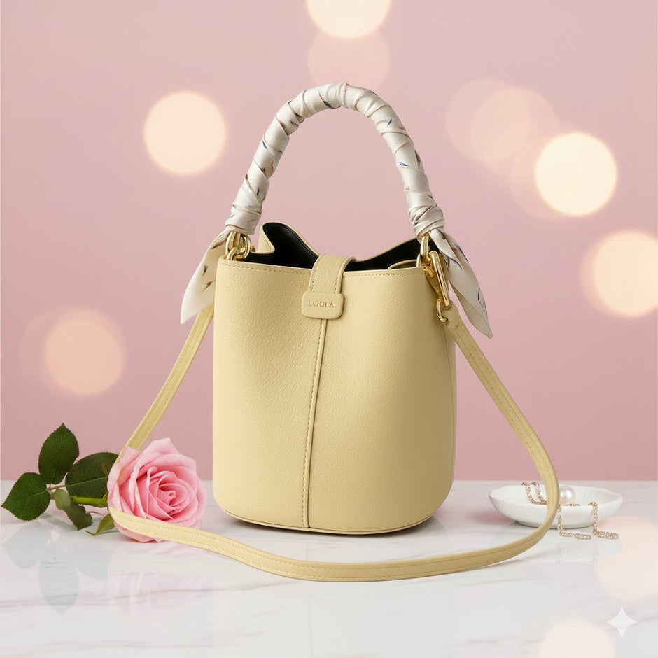 SASO Sac seau avec pochette