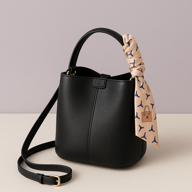 SASO Sac seau avec pochette