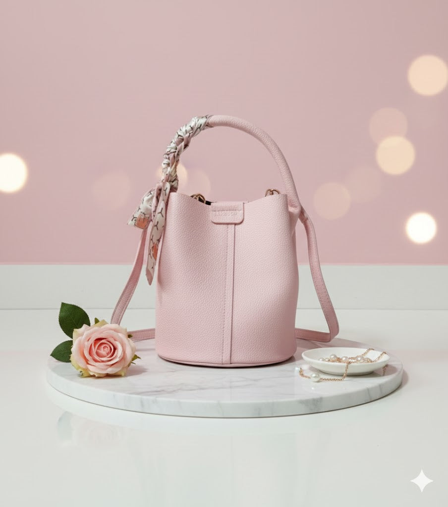 SASO Sac seau avec pochette