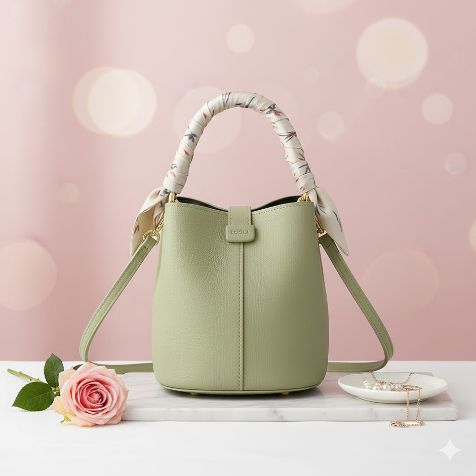 SASO Sac seau avec pochette
