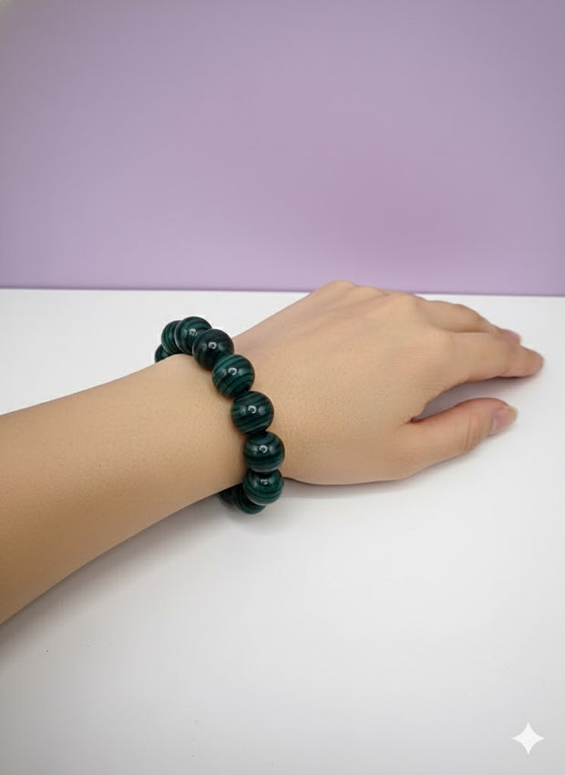 TURQO Bracelet en bois bleu turquoise