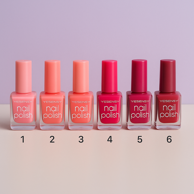 Vernis camaïeu de rose YESENSY
